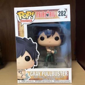 Gray funko pop character fairytail